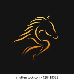 Horse Logo Vector eps 10