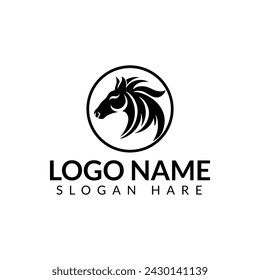 Horse logo vector eps file 