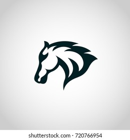 Horse logo vector icon design