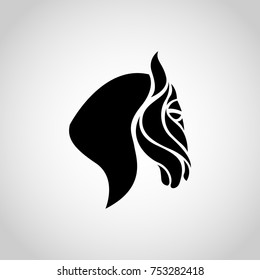 Horse Logo vector icon illustration