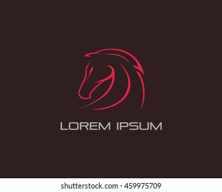 Horse Logo Vector Illustration