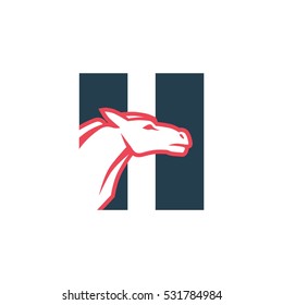 Horse Logo Vector Illustration