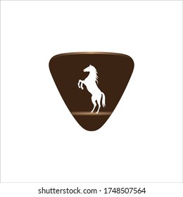 horse logo vector illustration symbol