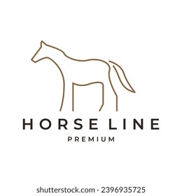 Horse Logo Vector Sign Symbol Icon