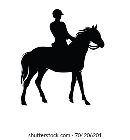 Horse Logo Vector Silhouette