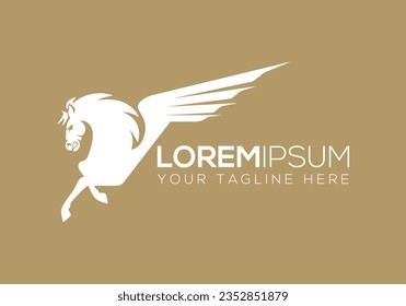 horse logo, horse, horse wings, unicorn logo