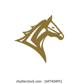 Horse logos vector design template
