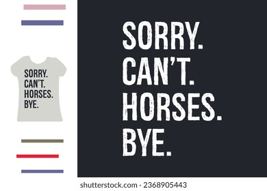 Horse lover cowboy t shirt design