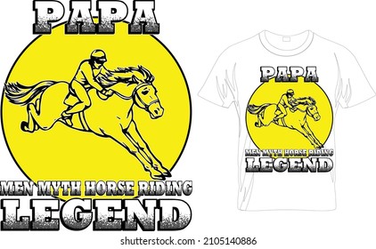 HORSE LOVER GRAPHIC TEES.Horse t shirt and mug design vector illustration. Life is Better With A Horse.Printable Sublimation Design.