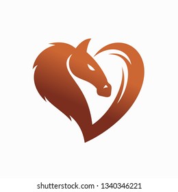 Horse Lovers Logo Stock Vector (Royalty Free) 1340346221 | Shutterstock