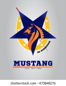 Horse mascot
