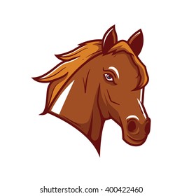 Horse Mascot Illustration