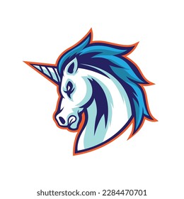 Horse-Maskottlogo, Vektorgrafik