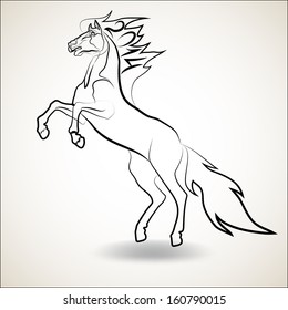 Horse For New Year
