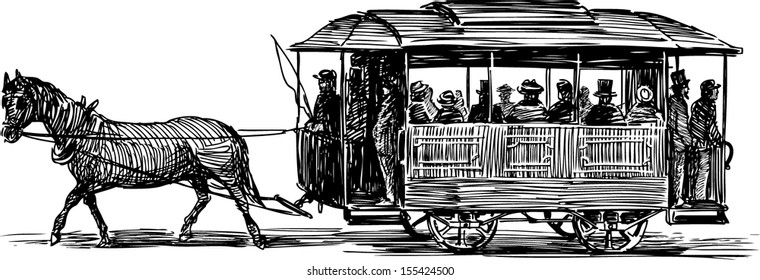 horse omnibus