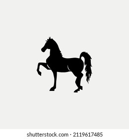 Horse Outline Silhouette Vector Illustration