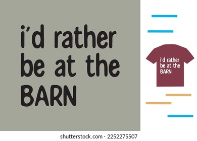 Horse owner t shirt design