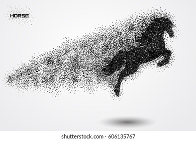 horse particle vector