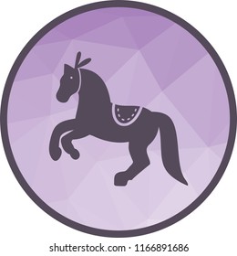 Horse Performing Icon