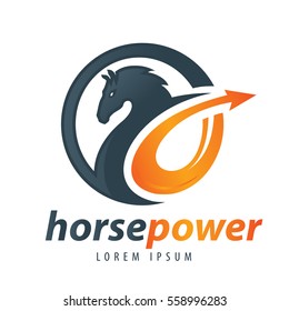 horse power arrow logo