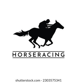 Horse race creative logo design ideas