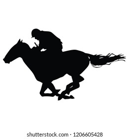 Horse , Horse race, vector