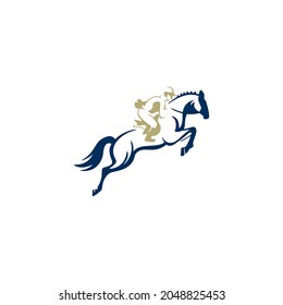 Horse Racing Logo Simple Clean And Elegance