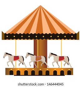 horse ride carousel