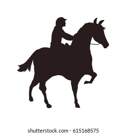 Horse riding equestrian sport