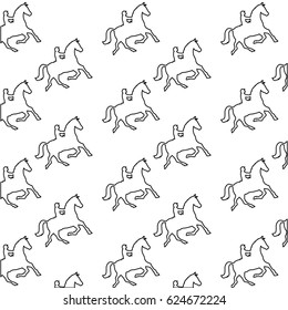 Horse riding equestrian sport