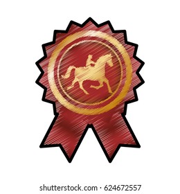 Horse riding equestrian sport