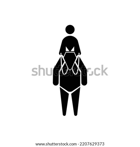 Horse riding full face icon vector. Man riding a horse and holding reins. Equestrian center pictogram symbol.