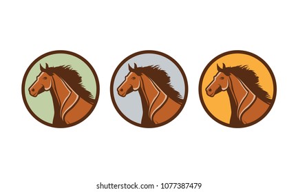 horse riding logo
