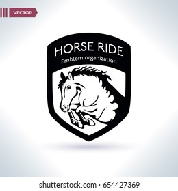 Horse Riding Logo Design