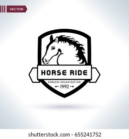 Horse Riding Logo Design