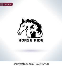 Horse Riding Logo Design