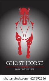 horse. running horse.