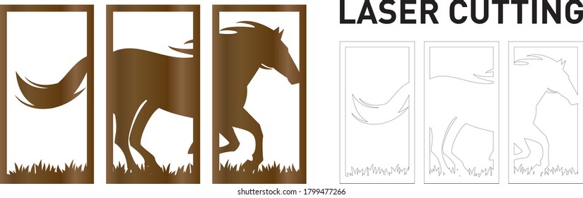 Horse Wall Art Images Stock Photos Vectors Shutterstock