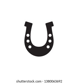 horse shoe icon vector