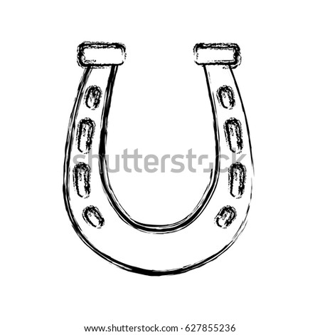 Horse shoe isolated