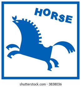 horse, sign of the oriental calendar