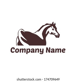 Horse silhouette