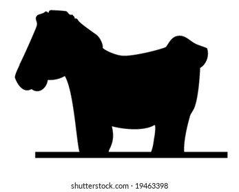 horse silhouette