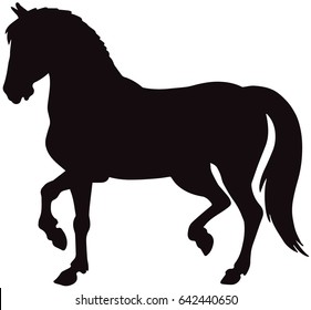 horse silhouette