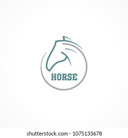 Horse Circle Logo High Res Stock Images Shutterstock