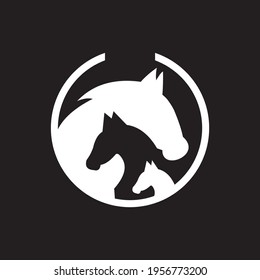 Horse Circle Logo High Res Stock Images Shutterstock