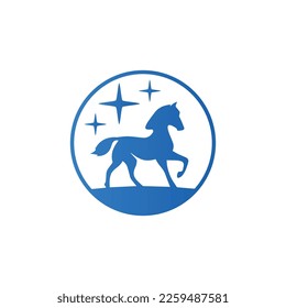 horse silhouette, horse logo equestrian sport logo symbol 