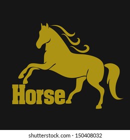 horse silhouette symbol