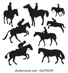 Horse Silhouettes. Part 3