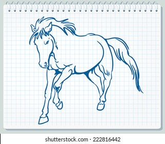 Horse sketch